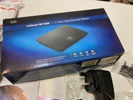 Linksys SE1500 5-Port Fast Ethernet Switch