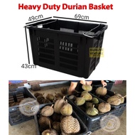 Heavy Duty Black Basket | Durian Basket | Fruits Basket | Bakul Sayur | Bakul Hitam | Bakul Durian |