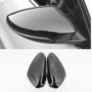 Xuming สำหรับ Volkswagen Golf 2008 2012คาร์บอนไฟเบอร์รถกระจกข้าง TrimVw Golf Mk6ผ้าคลุมกระจกมองหลัง