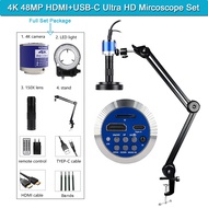 YIZHAN กล้องจุลทรรศน์ดิจิตอล1080P 4Kกล้องจุลทรรศน์ดิจิตอล C-Mount เชื่อม PCB กล้องจุลทรรศน์ขาตั้งงาน
