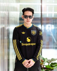 ของเเท้ลิขสิทธิ์100% เสื้อแมนยูชุดเยือน ฤดูกาลใหม่ ADIDAS L 2025/2026 AWAY JERSEY