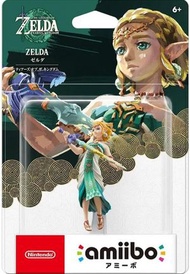 任天堂 - Switch Amiibo Figure: 薩爾達 公主 ZELDA (薩爾達傳說~ 王國之淚 Zelda~ Tears of the Kingdom)