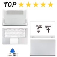 For Dell Inspiron 14 5401 5402 5405 5408 5409 P130G Back Cover 0WK1KG Bezel Palmrest Bottom hinges
