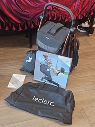 Leclerc 嬰兒手推車連全新雨擋風擋