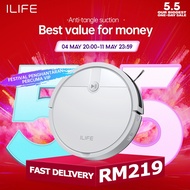 【NEW LAUNCH】ILIFE V2 Intelligent Robot Vacuum cleaner Cordless Auto Vacuum Cleaner 2600mAh Battery