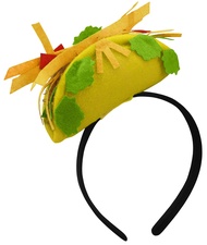 Nicky Bigs Novelties Mini Food Hat Headband Vendor Costume Accessory for Adults