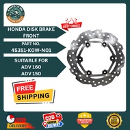 HONDA Front & Rear Rotor Disk Brake 45351-43251-K0W-N01 for ADV 150 / 160 - RANTECH
