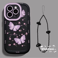 For Realme Note 60 50 C63 C67 C51 C53 C55 C35 C30s C25Y C20 C15 Narzo 50i Luck Butterfly Phone Case