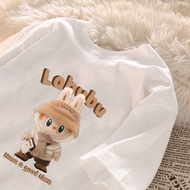 KAOS UNISED LABUBU LISA KOREAN LENGAN PENDEK