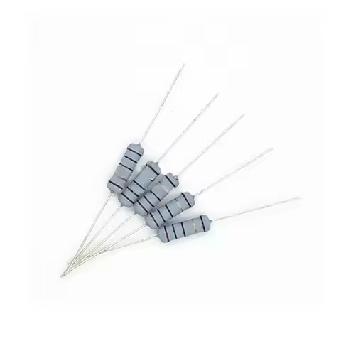 20PCS 2W wire wound fuse resistor 10R ohm 20R 22R 33R 39R 47R precision 5% KNP in-line