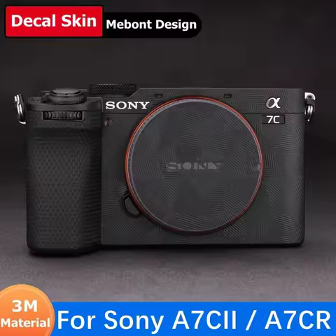 For Sony A7CII A7C2 A7CR Decal Skin Camera Lens Sticker Vinyl Wrap Film Coat A7CM2 A7C Mark II 2 M2 