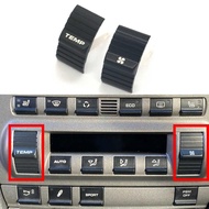 Left and Right Black Pre-Facelift Version Climate Control HVAC A/C Button Set for Porsche 987.1 987.