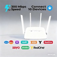 Modem WiFi 4G LTE Sehingga 600M, Terbuka, Serasi Kebanyakan Kad SIM, Hotspot Tanpa Had, C300