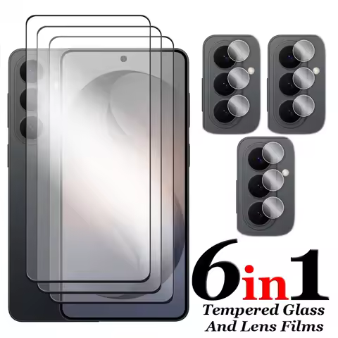 For Samsung Galaxy S26 Glass For S26 S26+ S26 Ultra Tempered Glass Shockproof Soft Silicone TPU Prot