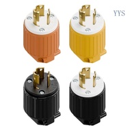 YYS NEMA L5-15P Charging Socket 15A 125V Electrical Plug Locking Connector Outlet