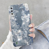 ITEL A26 Fashion Case Butterfly ZELORA Softcase ITEL A26 Silicone Pro Camera Casing ITEL A26 Kesing 