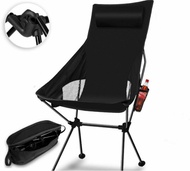 Muslim 2025 "Always Lower Price " Camping Folding Chair with Headrest- Fishing－Hiking－Gardening－Port
