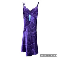 《全新》華歌爾緞面睡衣 襯裙
