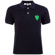 Cdg PLAY POLO GREEN HEART