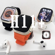 Latest H11 Ultra Plus Smart Watch 49mm Series 8 GPS NFC Real Screw Smartwatch Men Sport Fitness