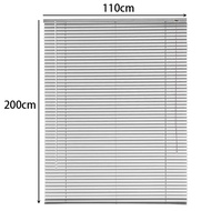 HCมู่ลี่ ม่านหน้าต่าง มู่ลี่อลูมิเนียม มู่ลี่กันแสง ใบขนาด 25 มม ป้องกันแสงแดด การระบายอากาศ ความหนา