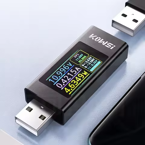 KWS-MX23 USB Tester DC Voltage Meter Digital Display Ammeter Power Meter Charging Tester DC 4-30V 0-