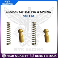 NEURAL SWITCH PIN & SPRING SRL110 Motorcycle Accessories
