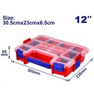 Hộp Nhựa Nhiều Ngăn 12 inch EMTOP - EPBX1211 Hộp Đựng Ốc Vít Đựng Linh Kiện...