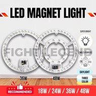 LED Magnetic Light Module Circular Tube 24W 36W 48W 72W LED Module Ceiling Light Lamp Circular Light