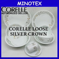 Corelle Loose Silver Crown Corelle Plates (Divided Plate/Dessert Bowl/Soup Plate/Serving Bowl) Pingg