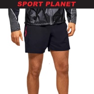 Under Armour Men Qualifier Speedpocket Branded Short Tracksuit Pant Seluar Lelaki (1350888-002) Sport Planet 23-3