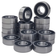 20 PCS R6-2RS Bearing 3/8 ID x 7/8 OD x 9/32 Lebar Bearing Kecil Pra-Lubricated dan Dua Lapisan Geta