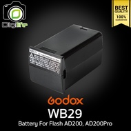 Godox Battery WB29 For Flash AD200 AD200Pro