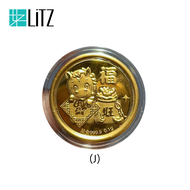 2026 Chinese New Year Horse Red Packets 999.9 Pure Gold Coin 0.10g AP0012
