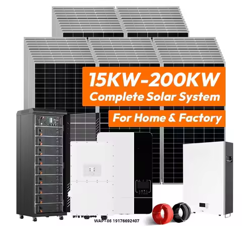 Sunpal 10Kw Hybrid Solar Panels Energy System 5Kw 15Kw 50Kw 20Kw 100Kw Complete Kit Solar Power Syst