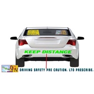 KEEP DISTANCE LTFRB REQUIREMENTS. 17"X2", P130.