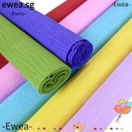 EWEA Flower Wrapping Bouquet Paper, Handmade flowers Production material paper Crepe Paper, DIY Thickened wrinkled paper Wrapping Paper
