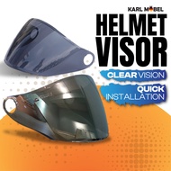 Helmet Visor GXT 708 Motorcycle Helmet Lens Rainbow Black Visor GXT Sun Visor Motor Topi Keledar Ful