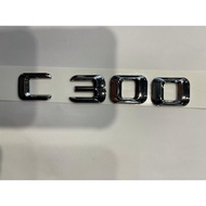 Mercedes Benz C300 Emblem Logo chrome | Mercedes C 300 Emblem