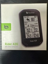 Bryton rider 420 GPS碼錶