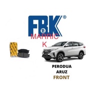 Perodua Aruz brake pad front FBK