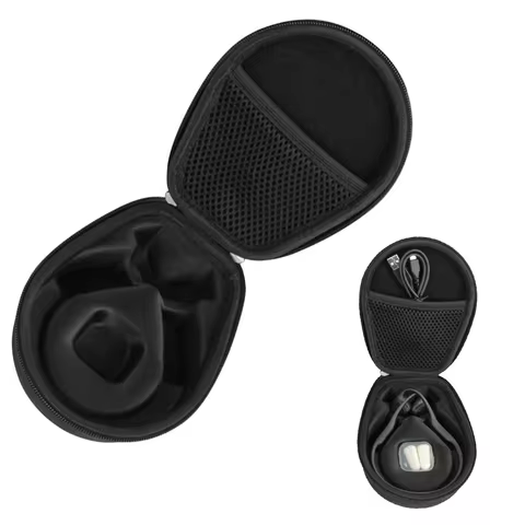 Hard Shell Storage Case Compatible with AfterShokz OpenRun/Trekz Air/Titanium Mini Bone Conduction H