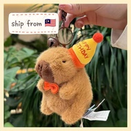 Capybara plush toy keychain birthday capybara