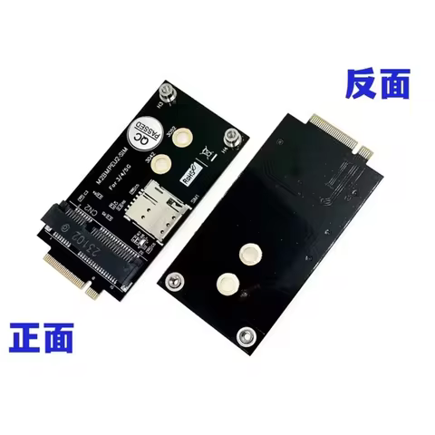 M.2 To Mini PCIe Development Board Key B NGFF to MPCIe 4G LTE 5G Riser Card With SIM Card For SIM760