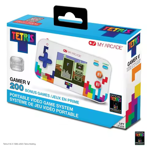 Tetris Gamer V: 200 Preloaded Games and Arcade Classics on 2.5 Inch Screen