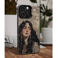 Illustrated Mobile Phone Case, Matte Anti-Drop Protective Camera Phone Case, Compatible With IPhone1