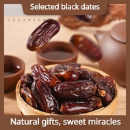 Western Fresh Dried Fruits Black Dates Honey Dates Creamy Dried Fruits