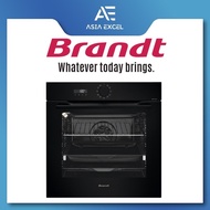 BRANDT BOP7537BB 73L BLACK MULTIFUNCTION BUILT-IN OVEN