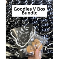 READY STOCK | Goodies V Box | Goodies Bundle 80pcs | Goodies Cookies | Goodies Popcorn Butter | Good