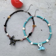 Pokemon necklace Umbreon Burakkii Vaporeon Shawaazu Nosepass Azumarill